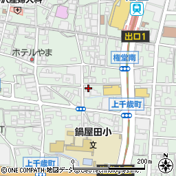 長野県長野市鶴賀権堂町1447周辺の地図