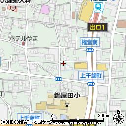 長野県長野市鶴賀権堂町周辺の地図