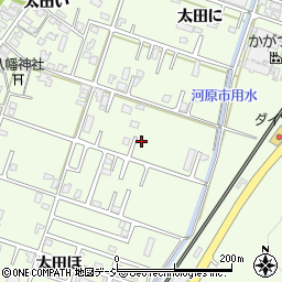 石川県河北郡津幡町太田ほ35-6周辺の地図