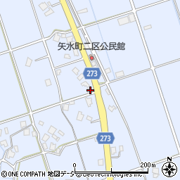 富山県小矢部市矢水町137周辺の地図
