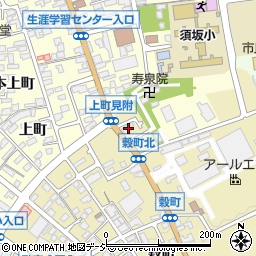 長野県須坂市小山穀町447周辺の地図