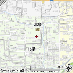 長野県長野市高田92周辺の地図