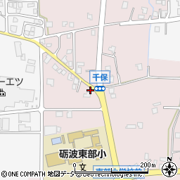 富山県砺波市千保288周辺の地図