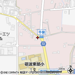 富山県砺波市千保288周辺の地図