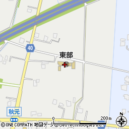 砺波市役所保育所　東部保育所周辺の地図
