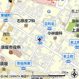 長野県須坂市須坂1454周辺の地図
