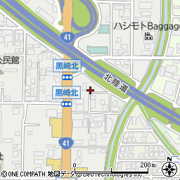 富山県富山市黒崎93周辺の地図