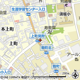 長野県須坂市小山穀町446周辺の地図