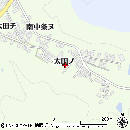 石川県津幡町（河北郡）太田（ノ）周辺の地図