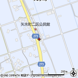 富山県小矢部市矢水町165周辺の地図