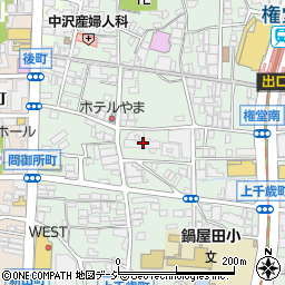 長野県長野市鶴賀権堂町1437周辺の地図