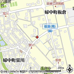 富山県富山市婦中町板倉周辺の地図