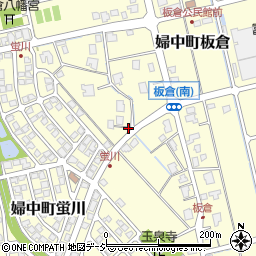 富山県富山市婦中町板倉周辺の地図