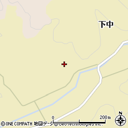 石川県河北郡津幡町下中ホ周辺の地図