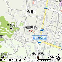 滝田内科医院周辺の地図