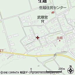〒379-1201 群馬県利根郡昭和村生越の地図