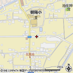 朝陽小学校南周辺の地図