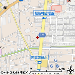 長野中央警察署和田交番周辺の地図