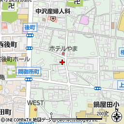 長野県長野市鶴賀権堂町1323周辺の地図