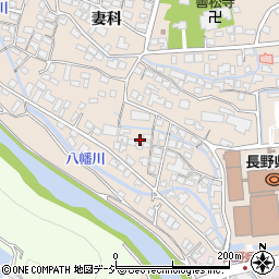 長野県長野市南長野妻科847-8周辺の地図