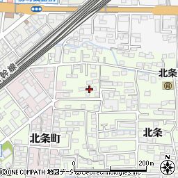 長野県長野市高田39周辺の地図