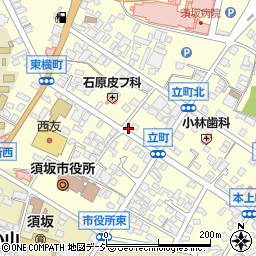 長野県須坂市須坂1445周辺の地図
