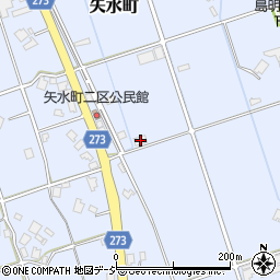 富山県小矢部市矢水町560周辺の地図