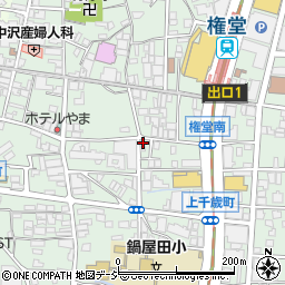 長野県長野市鶴賀権堂町1439周辺の地図