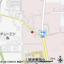 富山県砺波市千保293周辺の地図