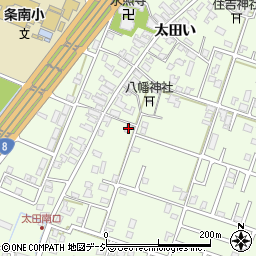 石川県河北郡津幡町太田ほ111-6周辺の地図