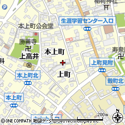 長野県須坂市須坂109周辺の地図