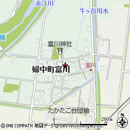 富山県富山市婦中町富川周辺の地図