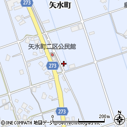 富山県小矢部市矢水町555周辺の地図