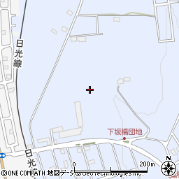 栃木県日光市板橋周辺の地図