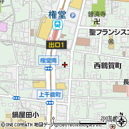 長野県長野市鶴賀権堂町2212周辺の地図