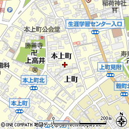 長野県須坂市須坂1361周辺の地図