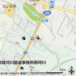 栃木県　警察本部那須烏山警察署周辺の地図