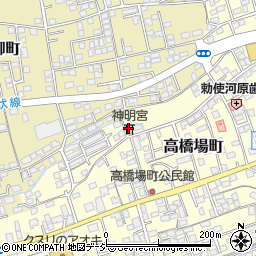 原田神明宮周辺の地図
