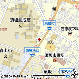 北信ヤクルト須坂センター周辺の地図