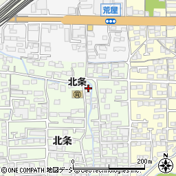 長野県長野市高田97周辺の地図