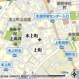 長野県須坂市須坂107周辺の地図