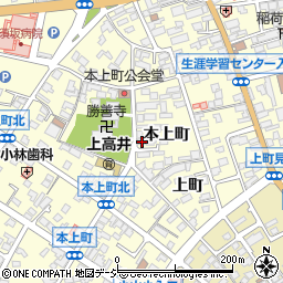 長野県須坂市須坂118周辺の地図