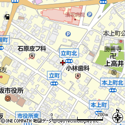 有限会社安心　須坂店周辺の地図