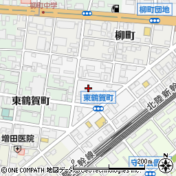 長野県長野市東鶴賀町周辺の地図