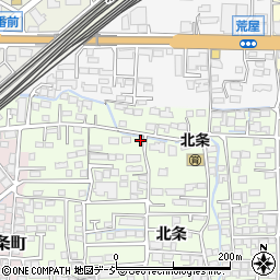 長野県長野市高田104周辺の地図