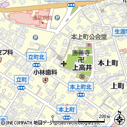 長野県須坂市須坂1392周辺の地図