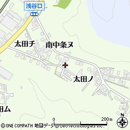 石川県河北郡津幡町太田ノ1-7周辺の地図