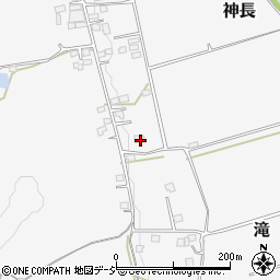 栃木県那須烏山市神長1553周辺の地図