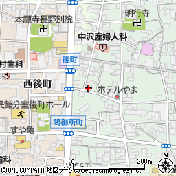 長野県長野市鶴賀権堂町2306周辺の地図