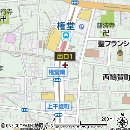 長野県長野市鶴賀権堂町2217周辺の地図